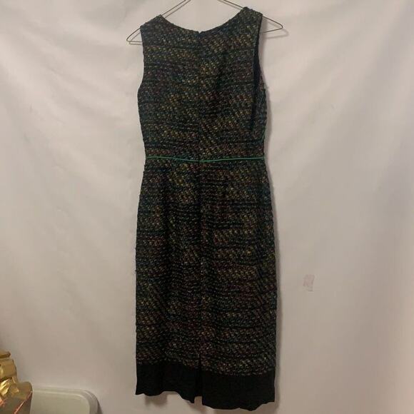 DAVID MEISTER SHEATH WOOL BLEND DRESS SIZE 4 - Picture 3 of 8